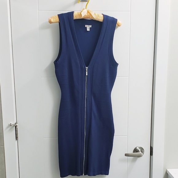 Navy Guess Mini Dress - Picture 1 of 3